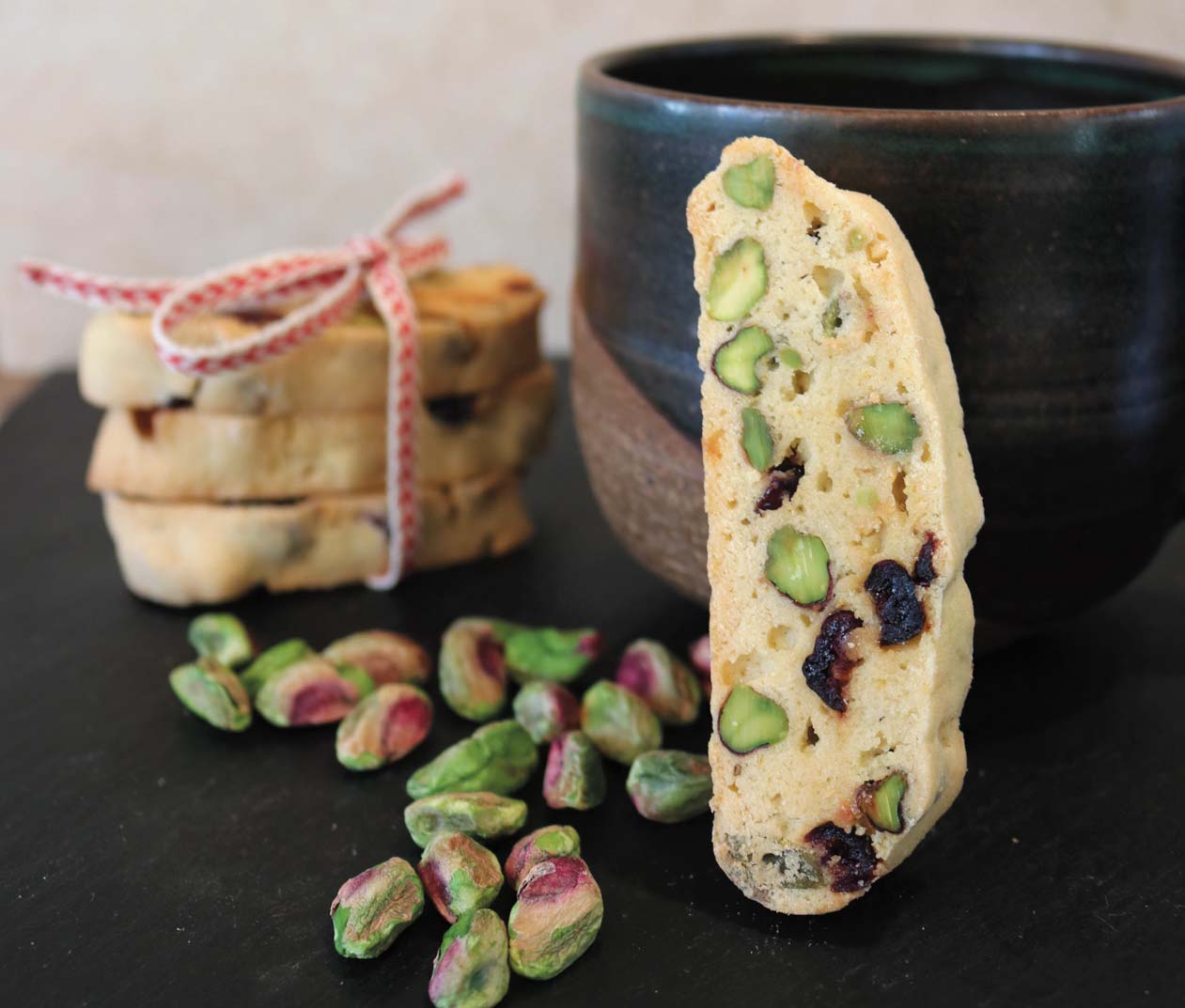 Cranberry Pistachio Biscotti